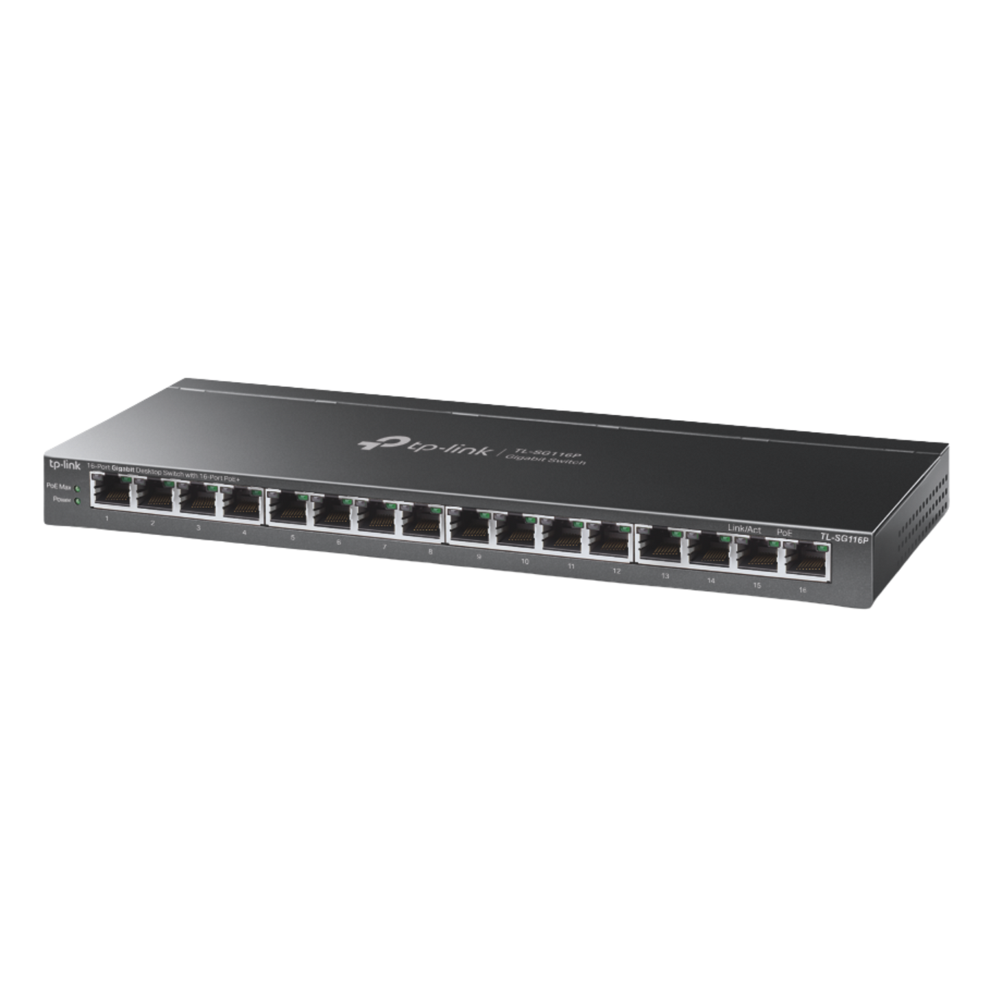 TP-Link 16-Port PoE Gigabit Desktop Switch