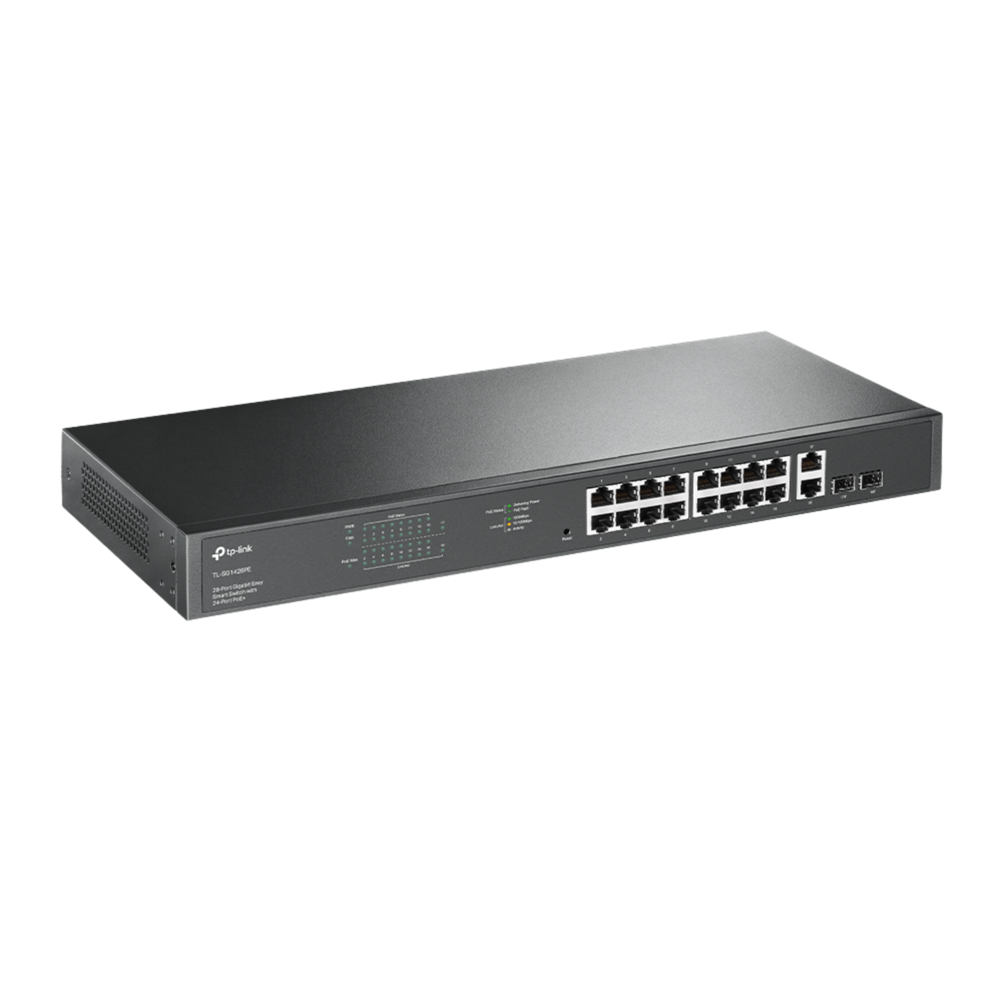 TP-Link 28-Port Gigabit Easy Smart Switch with 24-Port PoE+