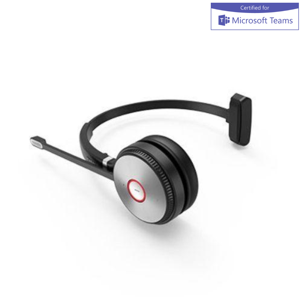 Yealink WH62 Mono Wireless Headset Teams Edition