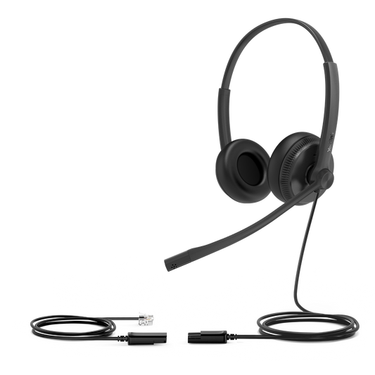 Yealink YHS34 Dual Leather Cushion Headset