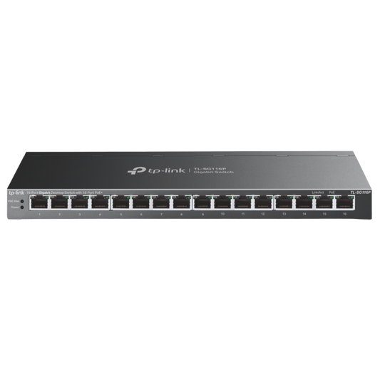 TP-Link 16-Port PoE Gigabit Desktop Switch