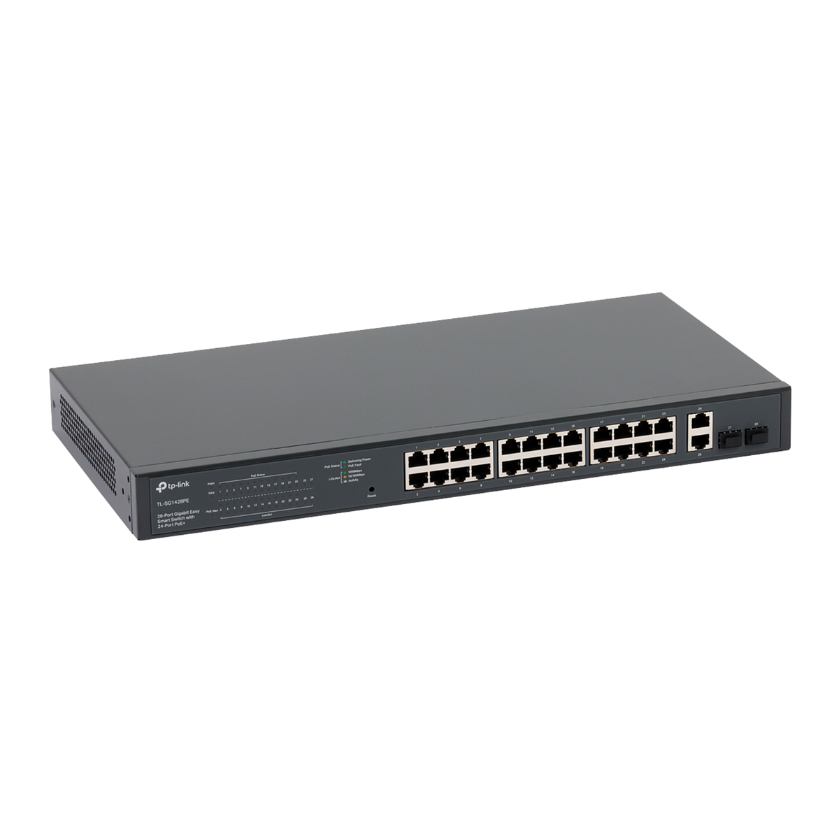TP-Link 28-Port Gigabit Easy Smart Switch with 24-Port PoE+ – UCOM Shop