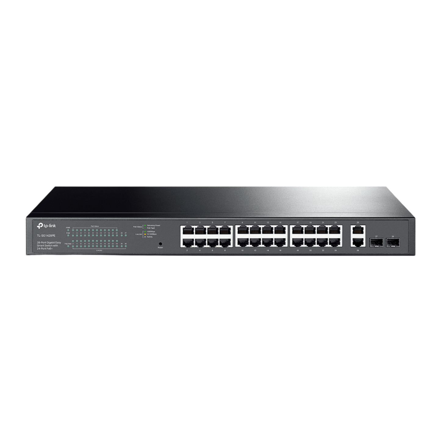 TP-Link 28-Port Gigabit Easy Smart Switch with 24-Port PoE+