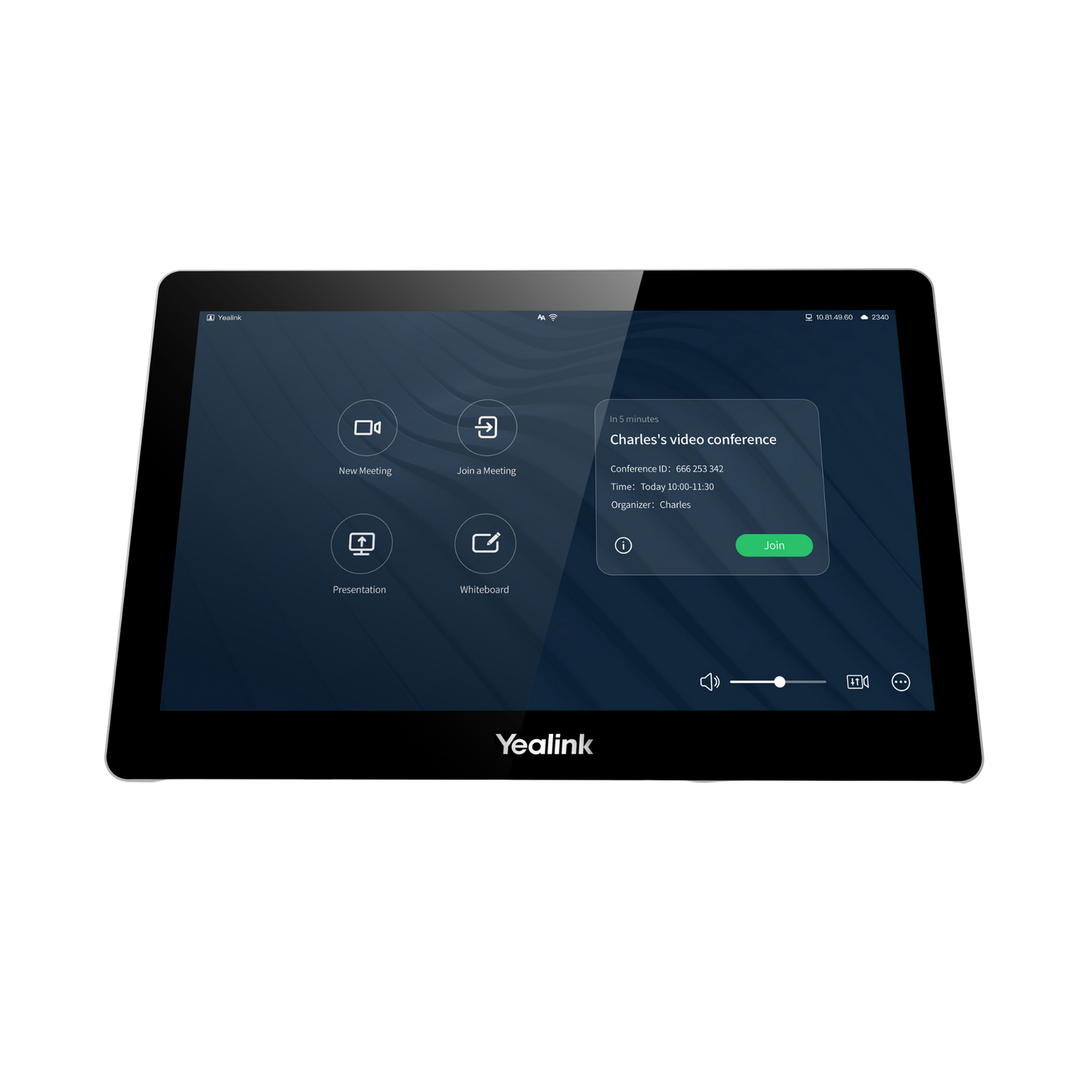 Yealink CTP20 Collaboration Touch Panel